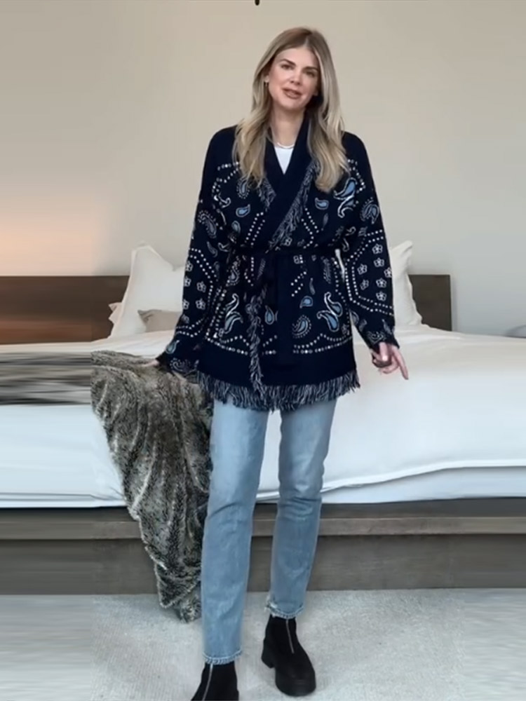 Tassel Fringe Trim - 2026 Autumn Winter Elegant Print Tassel