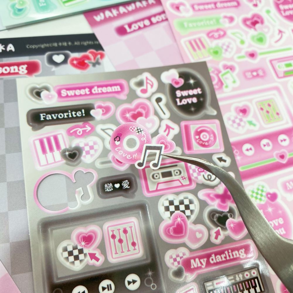 SCRAPBOOK Music Decorative STI - Glitter Vinyl Roll recension och pris