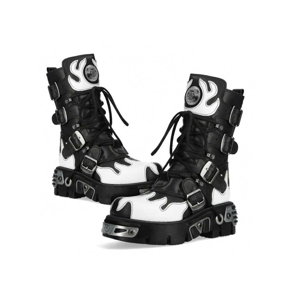 Fashion New Men's Flame Metal  - Guipure Lace Panel recension och pris