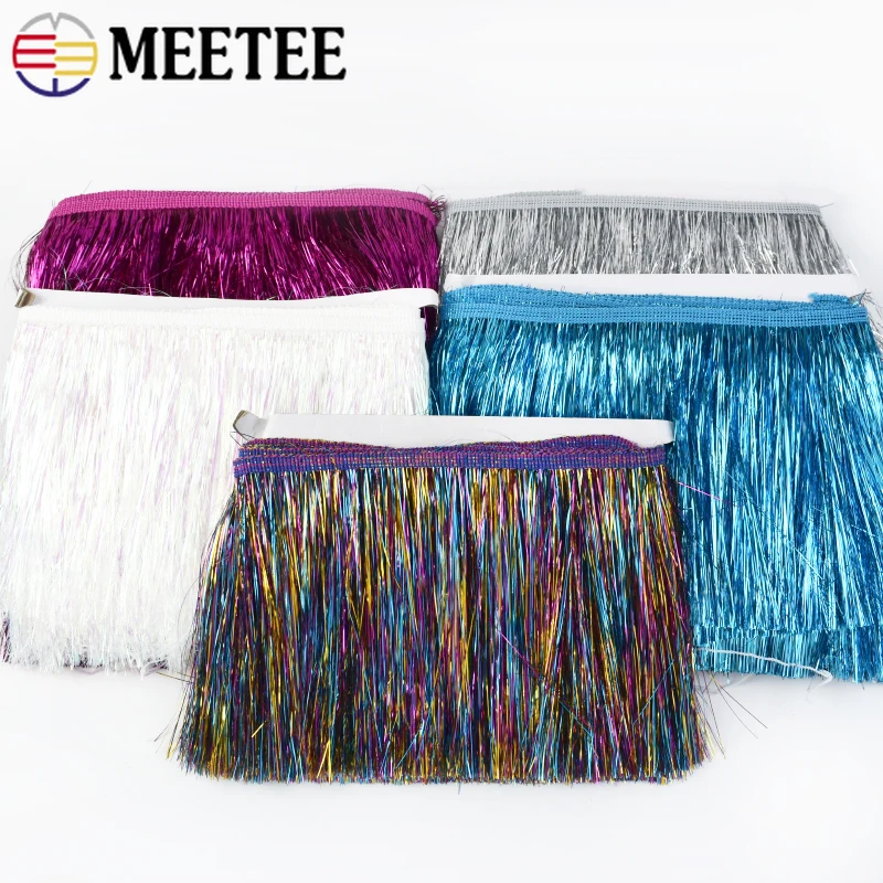 5/10Meters 10/15/20cm Sequin T - Fringe Ribbon Sewing recension och pris