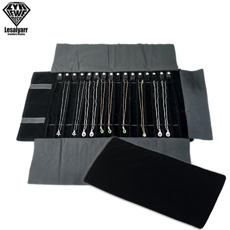 Travel Jewelry Organizer Roll  - Velvet Ribbon Roll recension och pris