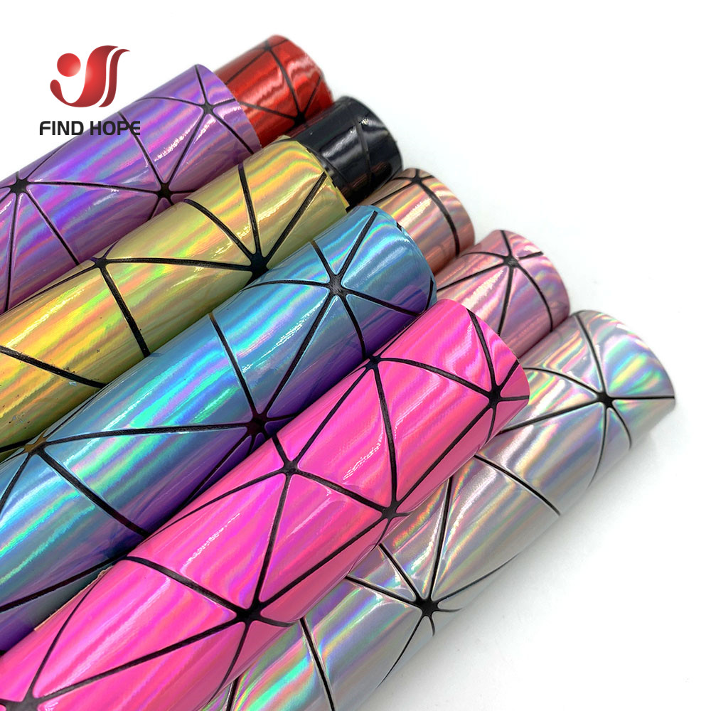19in x 47in Laser Geometric Ab - Glitter Vinyl Roll recension och pris