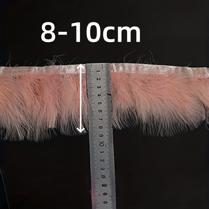 Fluffy Turkey Feathers Trim Fr - Fringe Ribbon Sewing recension och pris
