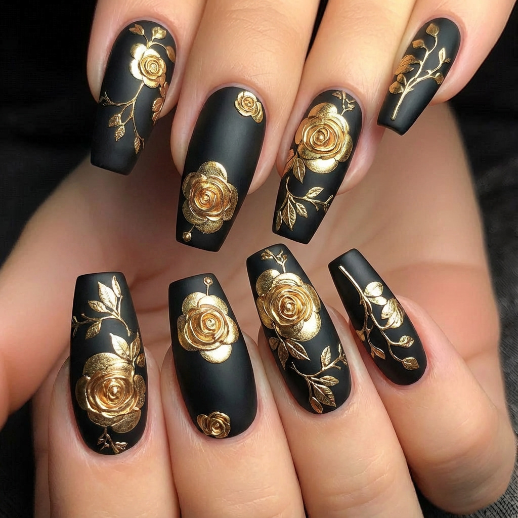 3D fake nails for women girls  - Embroidery Embellishments recension och pris