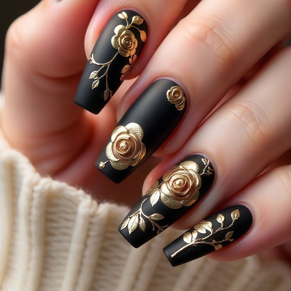 3D fake nails for women girls  - Embroidery Embellishments recension och pris