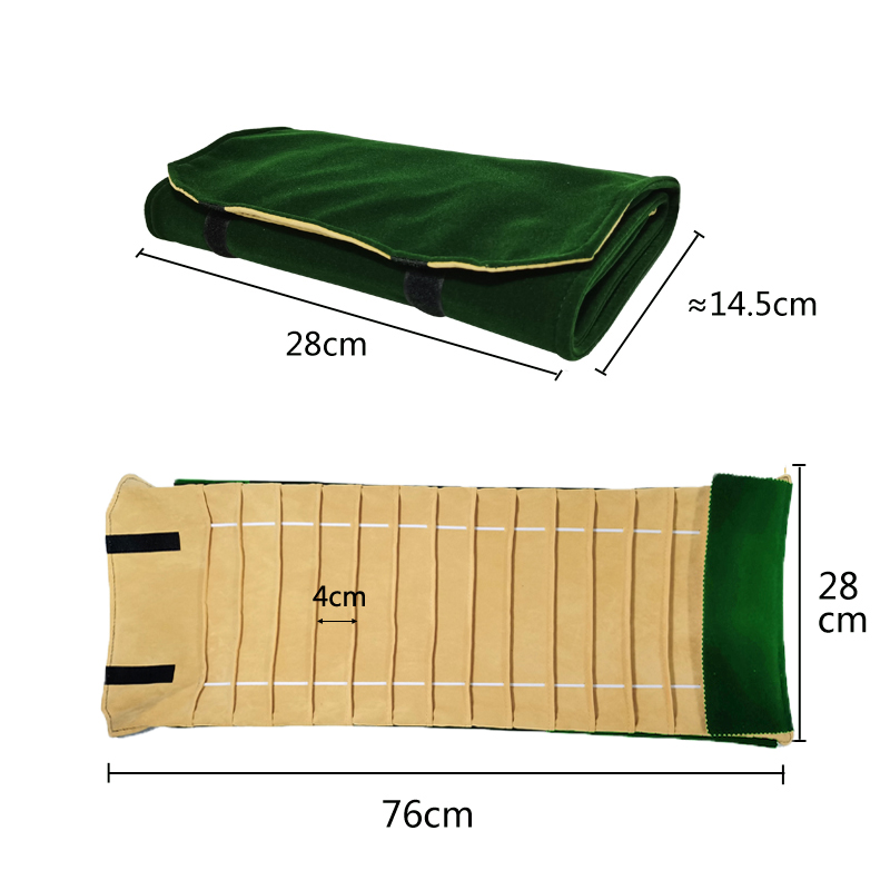 Velvet Watch Roll Bag Jewelry  - Velvet Ribbon Roll recension och pris