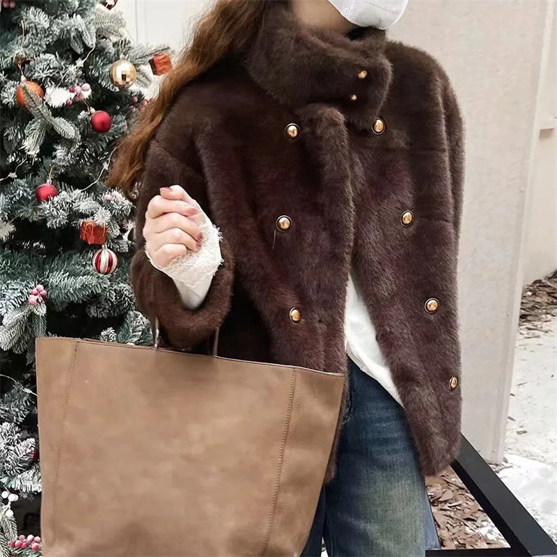 Mink Velvet Coat Female 2026 A - Velvet Ribbon Roll recension och pris