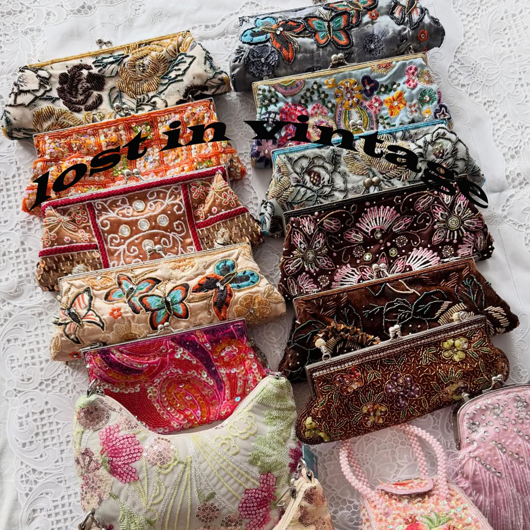 Lost in Vintage Hand-embroider - Applique Patch Flower recension och pris
