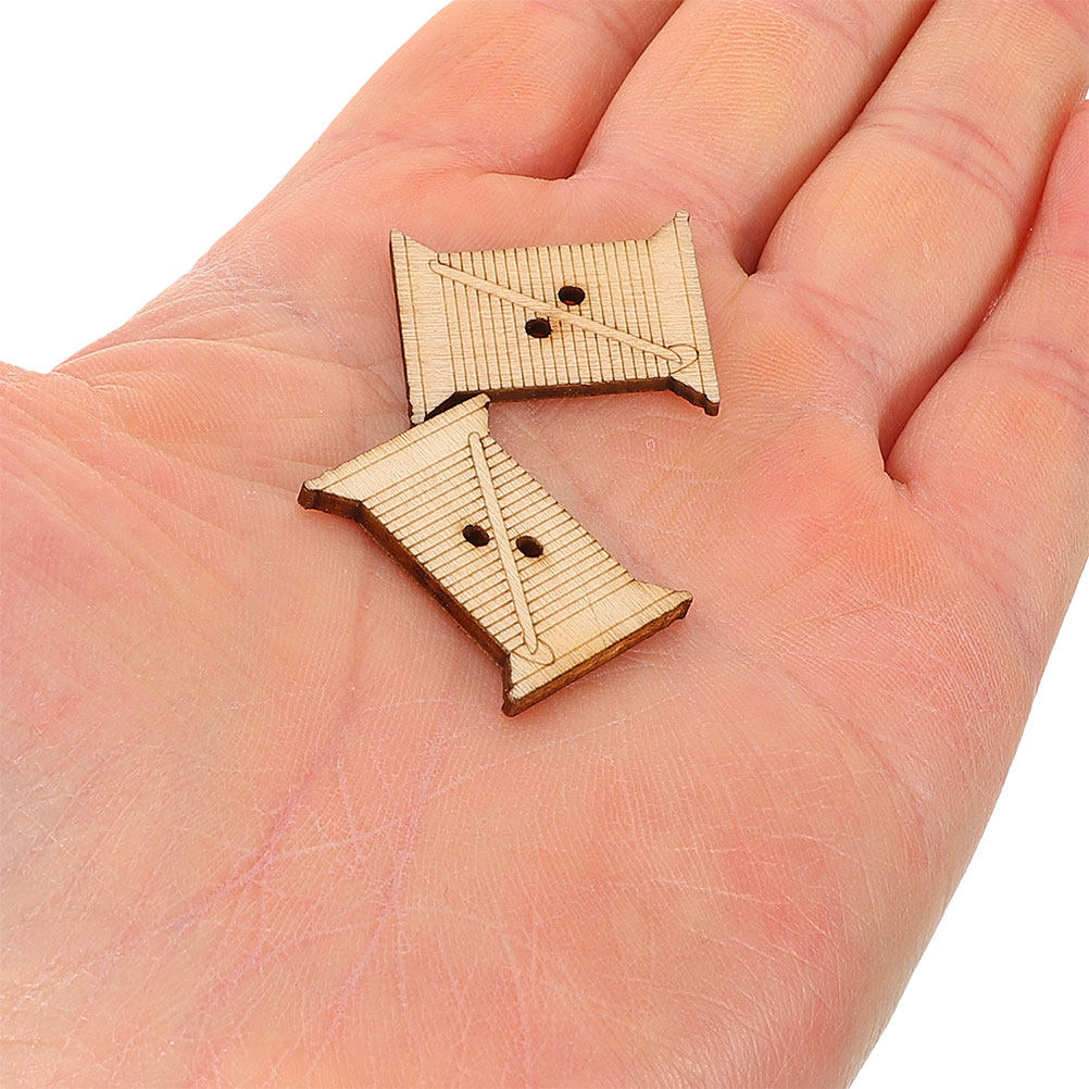 100Pcs Wooden Embroidery Floss - Embroidery Embellishments recension och pris