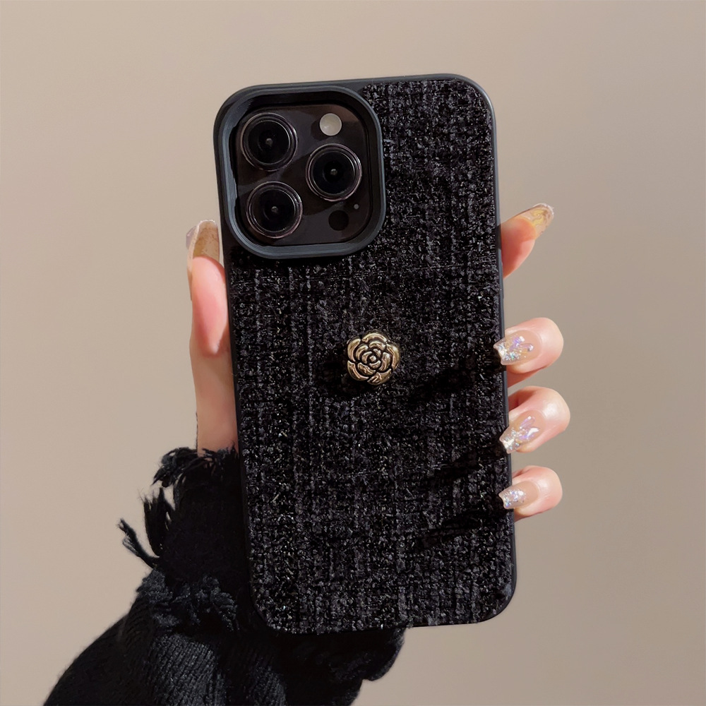 Luxury 3D Golden Camellia Flow - Embroidery Embellishments recension och pris