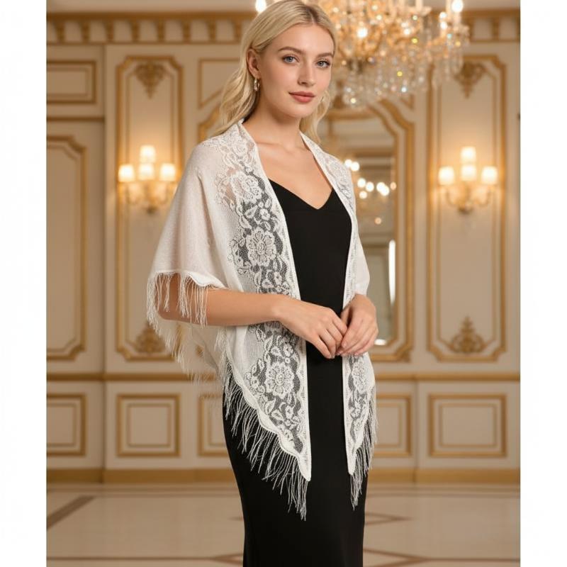 Tassel Fringe Bridal Wrap Tria - Tassel Fringe Trim recension och pris