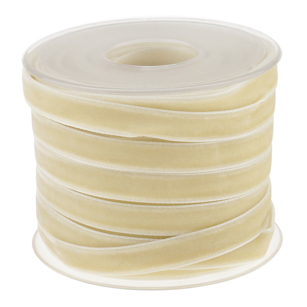 20 Yard 10mm Wide Velvet Ribbo - Velvet Ribbon Roll recension och pris