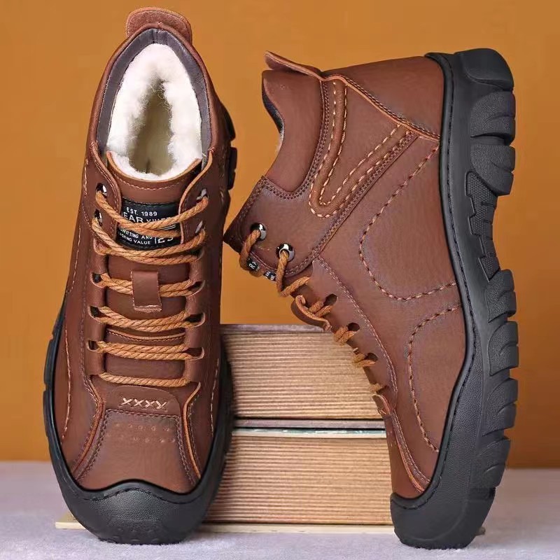 Men's Boots Lace Up Ankle Boot - Guipure Lace Panel recension och pris