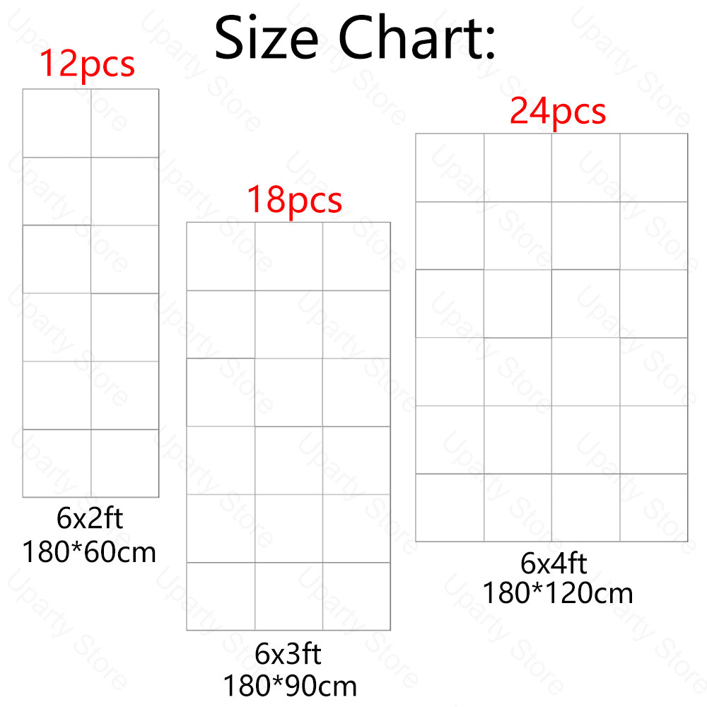 Black Shimmer Wall Backdrop 12 - Sequin Fabric Panel recension och pris