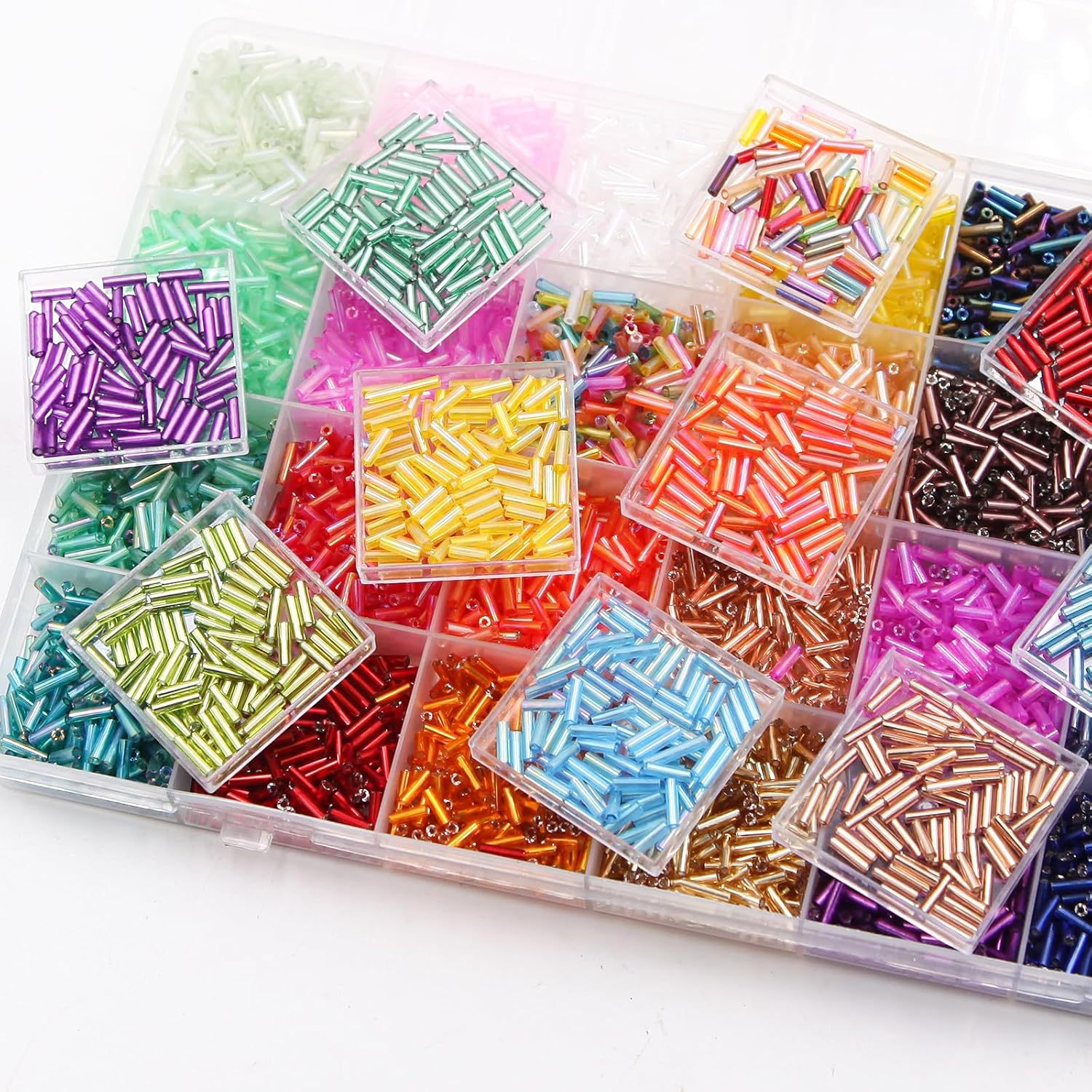 About 6720Pcs/Box 7mm 28 Color - Embroidery Craft recension och pris