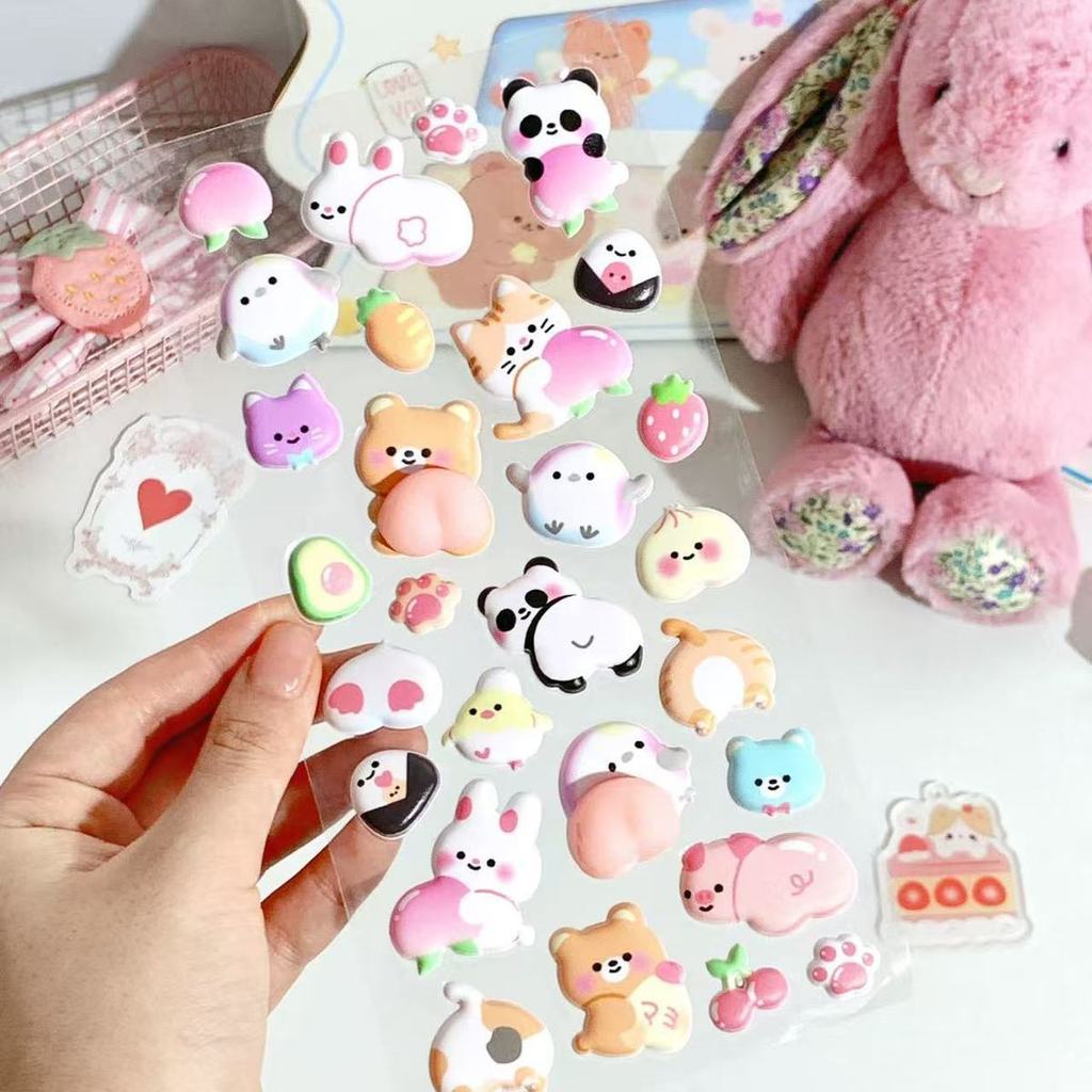 1 Sheet Puffy Bunny 3D Bubble  - Craft Embellishment World recension och pris