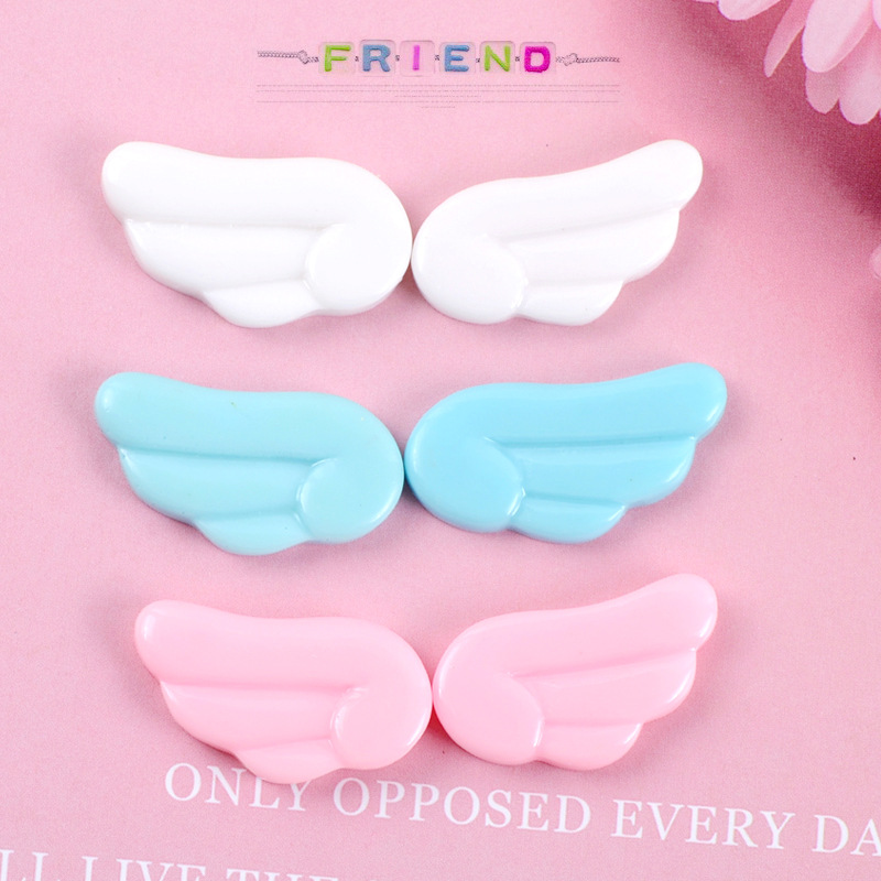 10PCS Kawaii Cute Angel Wings  - Craft Embellishment recension och pris