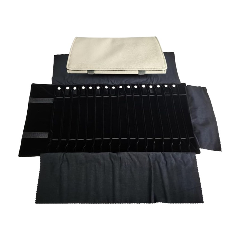 Travel Jewelry Organizer Case  - Velvet Ribbon Roll recension och pris
